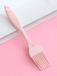 1/3 Silicone Barbecue Brush, Kitchen Pancake Sauce Brush, High-Temperature Resistant, Not Easy To Stick To Food, Durable And Non-Shedding Silicone Brush. Silicone Baking Supplies, Kitchenware.