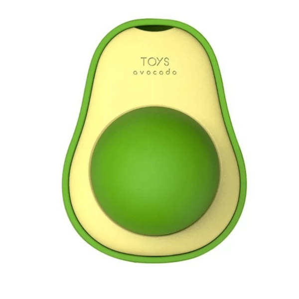 Abacate de Brinquedo Catnip para Gatos  Natural Interativo