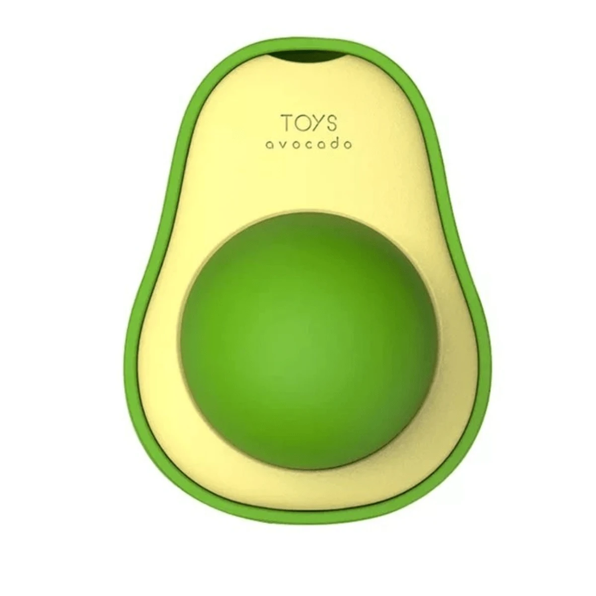 Abacate de Brinquedo Catnip para Gatos  Natural Interativo - Verde - Visão 1