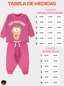 6 Piece Kit Children's Set Girl Winter Cold Sweatshirt 1 To 8 Assorted - 乾枯玫瑰色 - 查看 4