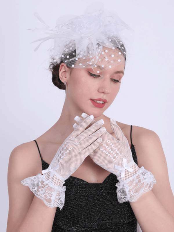 3 Peças Fascínios, Chapéus e Luvas de Renda para Mulheres, Chapéus de Chá Elegantes, Chapéus do Kentucky Derby 2024 Elegantes dos Anos 1950, Clipe de Cabelo para Noiva, Festa de Casamento, Véu de Gaiola, Headband, Headpiece Vintage de Fedora Boina dos Anos 1920 para Corrida de Cavalos, Outfit Anos 50 Chapéus de Igreja, Véu Preto para Funeral, Vestidos Anos 1940, Chapéus Vitorianos Pillbox, Acessórios Lolita para Mulheres, Meninas, Aniversário, Dia das Mães, Halloween, Natal
