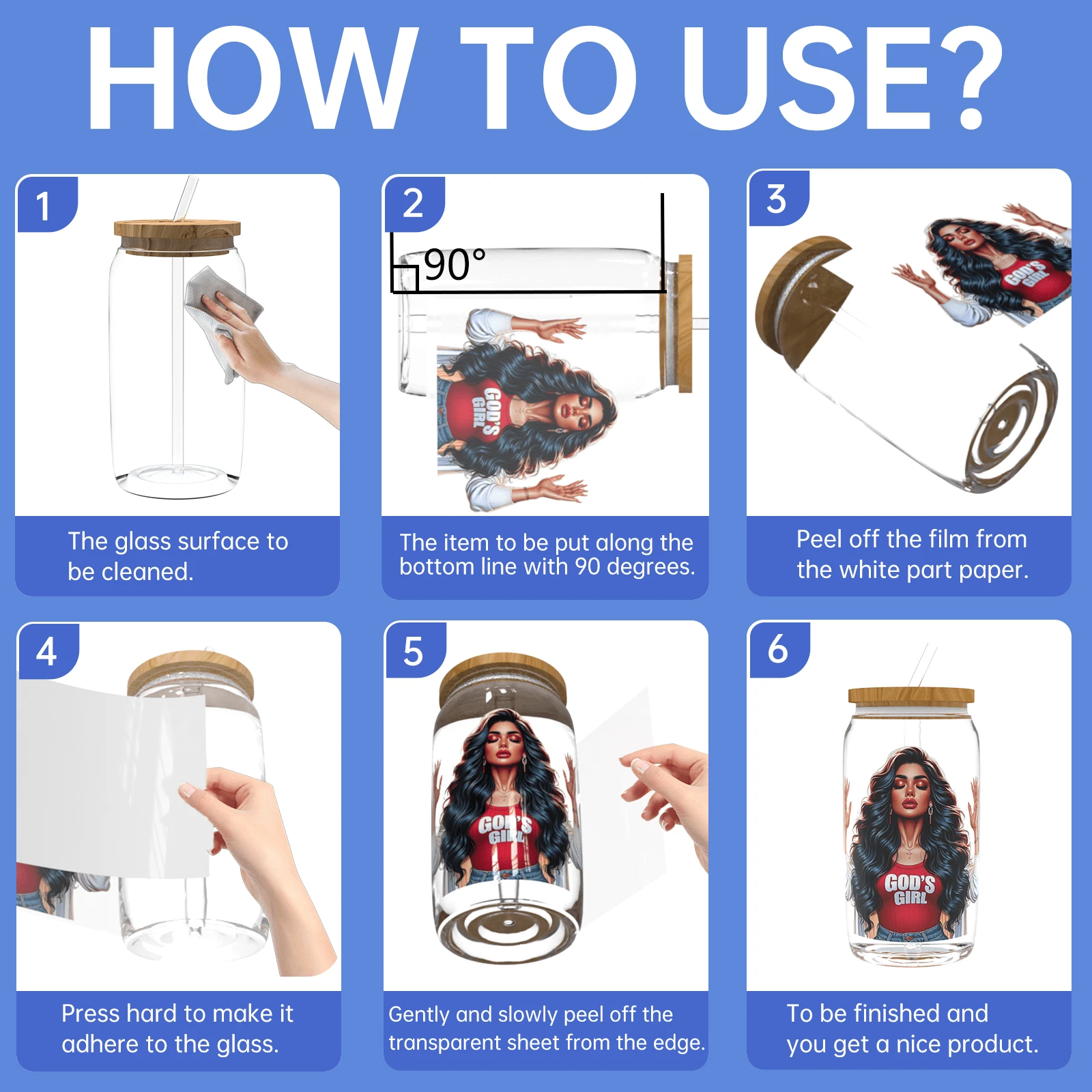 16 盎司 UV DTF 定制包装易于使用 12 件/套拉丁女性信仰语录 UV DTF HD 包装 16 盎司 UV DTF HD 包装 16 盎司 UV DTF 定制标签适用于 DIY 工艺品可用于不锈钢眼镜、马克杯、玻璃瓶等。 - 彩色 - 查看 1