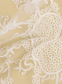 2pcs/4pcs/6pcs Vintage Lace Placemats, Handmade Embroidered Table Mats For Dining Table, Kitchen, Holiday, Wedding Decoration