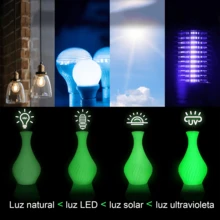 330M Creative Glow Filamento Pla Para Impresora 3d,1,75mm - Rojo - Ver 4