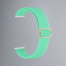 1pc Stretchy Nylon Compatible With Samsung Galaxy Fit 3 Band For Women Men, Elastic Loop Adjustable Soft Sport Strap Wristband Compatible With Galaxy Fit 3 Band Smartwatch Accessories