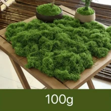 Moss Sod, Outdoor Garden Landscape Decor Artificial Moss Grass, Interior Window Display Bionic Moss Decorations - Multicolor - View 11