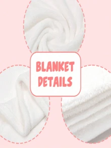 1pc Custom Personalized Color Name Throw Blanket, With Pink Animal Party Blanket For Girl Boy Great Holiday Gift For Daughter,Son,Classmates, Friends,Super Soft Warm Gorgeous Cozy, For All Seasons, Suitable For Indoor, Camping, Air-Conditioned Room, Sofa, Living Room,Bedroom,Home,Halloween, Ideal Gift For Children's Day, Christmas, Birthday - Multicolor - View 10