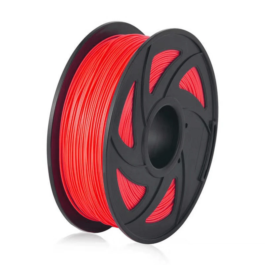 330M Creative Glow Filamento Pla Para Impresora 3d,1,75mm - Rojo - Ver 1