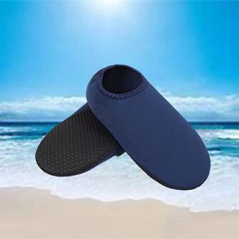 1 para szybkoschnących, antypoślizgowych, miękkich podeszwowych butów wodnych, odpowiednich do nurkowania, pływania, jogi, fitnessu, tańca, skarpet plażowych unisex