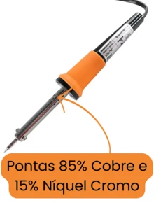 Electric Soldering Iron 110V 85% Copper And 15% Nickel Chrome Tips With Stand