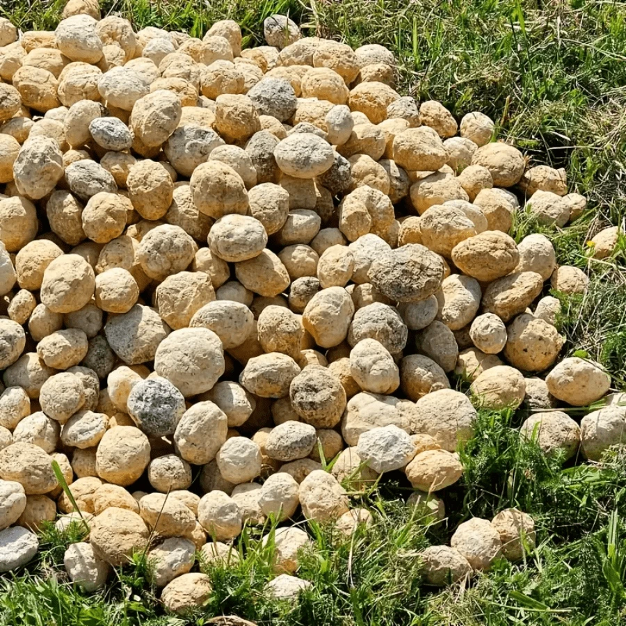 1 pieza/3 piezas Geoda de cristal natural sin abrir, para fines educativos y de colección