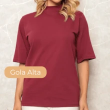 Blusa T-Shirt Oversized Moda Confortável Sofisticado Charmoso
