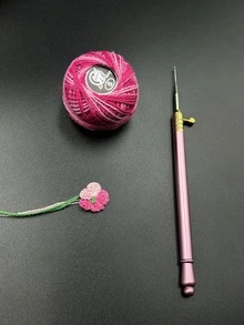 16 件/盒 - 纯色和双色，8 号绣花线，缝纫线，手工 DIY 绣花线，人造丝十字绣线，颜色随机 - 彩色 - 查看 2
