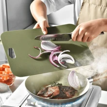 3pcs/Set Lightweight Sorting Chopping Boards For Home Use, PP Cutting Board For Fruits, Meats, Vegetables - Multicolor - View 2