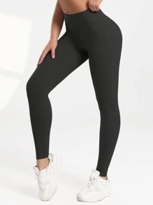 Women's High Waist Pocket Athletic Leggings, Lift Butt Yoga Pants, Versatile For Commuting, New Spring/Summer Collection