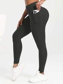Women's High Waist Pocket Athletic Leggings, Lift Butt Yoga Pants, Versatile For Commuting, New Spring/Summer Collection