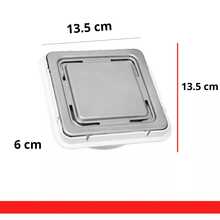 Coladera Cuadrada Universal Invisible Anti Olores