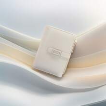 Fashionable Textured Striped Bifold Multi-Card Slots Zipper Side Compartment Multifunctional Compact Women Wallet For Women Wallet Mini Wallet Purse Wallet Small Wallet - Beige - View 8