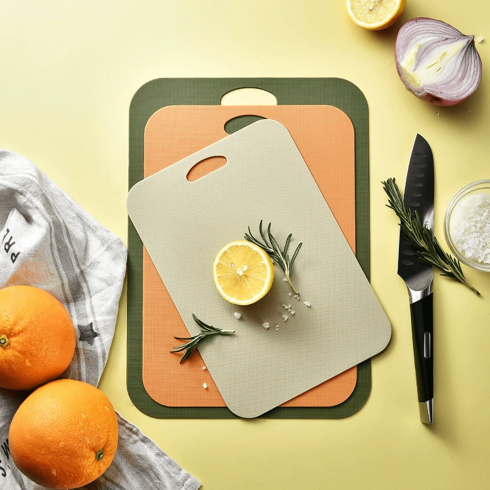 3pcs/Set Lightweight Sorting Chopping Boards For Home Use, PP Cutting Board For Fruits, Meats, Vegetables - Multicolor - View 1