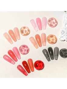 XEIJAYI 1pc 10Ml Long-Lasting White Gel Nail Polish UV/LED Soak Off Gel Nail Polish For Nail Art DIY Salon Home Holiday Gift For Women Gift For Spring - 白色 - 查看 7