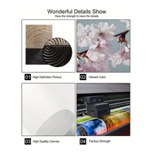 Juego de 3 obras de arte de pared sin marco modernas de árbol de anillos en espiral de color negro, dorado y marrón con textura, pósteres de lienzo natural, pintura artística como regalo, cuadros para decoración de sala de estar, dormitorio, comedor, pasillo, hogar y dormitorio