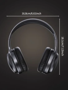 ASUS 华硕无线耳罩式耳机具有主动降噪功能、内置麦克风和可折叠设计。可调节的贴合度适合所有耳朵形状，可提供身临其境的声音，非常适合游戏或作为贴心的礼物。 - 黑色 - 查看 3