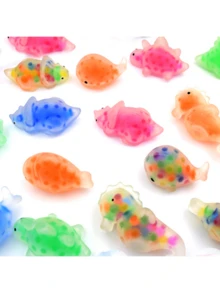 2/5/10/20/30/40个迷你挤压感官球，恐龙和海洋动物减压玩具，放松派对礼品，生日礼物，压力球，派对礼品袋填充物，成人礼品袋填充物，派对小礼物，礼品袋填充物，皮纳塔填充物