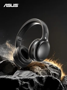 Asus Headset ANC Active Noise Reduction, Built-In Microphone Retractable Folding Storage Does Not Pick The Ear Shape Use, Games And Movie Music Lovers - Beige - View 7