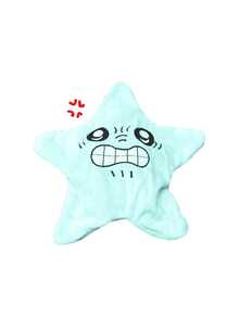 Peluches de estrellas eléctricas y cinco estrellas que se mueven y se iluminan con música. Los divertidos muñecos te brindan alegría ilimitada. (1 Pieza) - Celeste - Ver 3