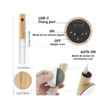 Luz De Presença Automática - Marrom - Visão 7