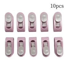 4/6/8/10/12/18pcs Bed Sheet Clip Fasteners, Invisible Home Use Bedding Corners Fixators, Plastic Blanket Clips, For Winter Anti-Scattering - Multicolor - View 25