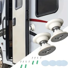 Silikon-Magnetische Türhalter für Wohnmobile, Anhänger, Camper - Ungeladener Gepäckraumtürfangvorrichtung für sichere und leise Wohnmobile, Ladeluke-Türöffnungen von Anhängern, Magnetischer Türfangvorrichtung für offene Wohnmobiltüren, Wohnmobiltursstopper für Wohnmobile, Reiseanhänger, Camper Möbelteile