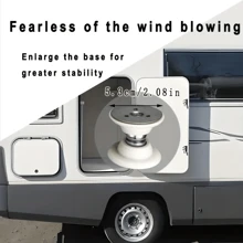 Silikon-Magnetische Türhalter für Wohnmobile, Anhänger, Camper - Ungeladener Gepäckraumtürfangvorrichtung für sichere und leise Wohnmobile, Ladeluke-Türöffnungen von Anhängern, Magnetischer Türfangvorrichtung für offene Wohnmobiltüren, Wohnmobiltursstopper für Wohnmobile, Reiseanhänger, Camper Möbelteile