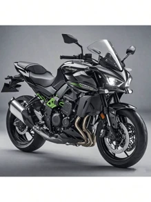 1:14 Modèle de moto en alliage, moto jouet pour enfants améliorée, conduite par inertie, plusieurs couleurs disponibles, cadeau d'anniversaire, décoration de la maison, cadeau de fête, cadeau parfait, rentrée des classes