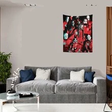 1pc Rock Band Printed Wall Hanging Tapestry, For Bedroom, Living Room, Dormitory - GT229 HUOJIE - View 6