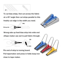 1入組/5入組斜紋膠布機壓腳縫紉工具,diy手作藝術工具 - 彩色 - 查看 4