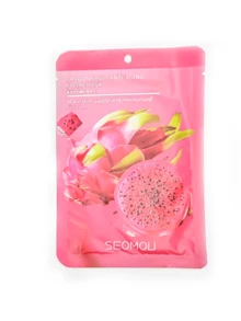 10 片装水果面膜 - 保湿、舒缓和滋养 - 彩色 - 查看 10