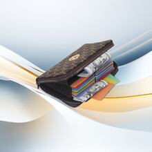 Stylish Letter Print Strap Large Capacity Multifunctional Wallet For Women Wallet Mini Wallet Purse Wallet Card Wallet - Brown - View 5