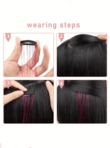 6pcs/Set Women Shiny Laser Tassel Hair Chain - Bride Bridesmaid Headpiece, Suitable For Party, Vacation, Gathering, Valentine's Day Date, Festival, Photo Shoot, Dance Performance, Wedding Decor[Valentine's Day & Mother's Day Gift] Head Jewelry Head Pieces Jewelry Hair Jewelry Hair Vine Chain