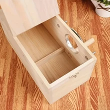 Cutie de creștere a papagalilor 1 bucată, incubator, cuib de păsări vertical, cutie de cuib cald, special pentru provizii pentru păsări, cadou de Crăciun