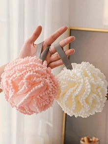 Large Exfoliating Bath Loofah Sponge - Fragrance-Free, Perfect For Shower & Spa Use - Default - View 8