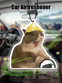 Set combinato di profumatori d auto a forma di tablet profumati da appendere allo specchietto retrovisore, decorazione automobilistica fresca, profumatori per veicoli a base di carta con design assortiti, regalo per amici.