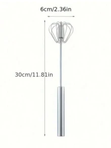 Stainless Steel Multi-Function Whisk And Milk Frother - Hand Mixer For Baking, Eggs And Cream - Essential Kitchen Gadgets - Default - View 14