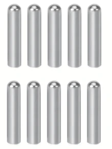 10/20/30/50/100pcs Pack Silver/Gold Metal Shoe Lace Aglet, Hat Cord Ends Clasps Crimps