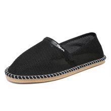 Summer New Men Mesh Cloth Slippers Breathable Casual Home Shoes Work Shoes Sports Sneakers