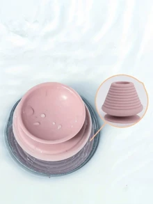 1pc Universal Bathtub Plug, Drainage Deodorizing Plug, Bathtub And Bathroom Sink Pipe Plug, Bathroom Tools, Hand Sink Drain Plug, Silicone Anti Odor And Anti Reverse Odor Bathtub Mop Sink Drain Plug, Suitable For Kitchen, Toilet, Sewer, Bathtub, Etc., Effectively Locking Water Back To School - Multicolor - View 4
