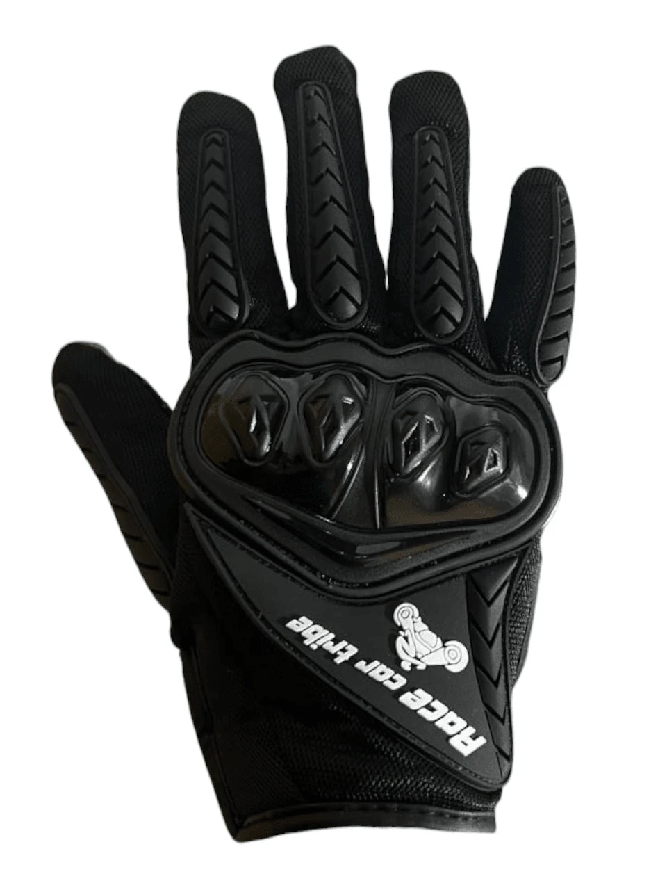 GUANTES PARA MOTOCICLISTA CON PROTECCION - Negro - Ver 1