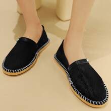 Summer New Men Mesh Cloth Slippers Breathable Casual Home Shoes Work Shoes Sports Sneakers