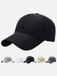 Baseball Hat For Men - Summer Sun Cap Quick Dry Breathable Lightweight Adjustable Running Golf Sport Hiking Outdoor - Mesh Cap - View 1