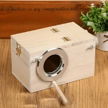 Cutie de creștere a papagalilor 1 bucată, incubator, cuib de păsări vertical, cutie de cuib cald, special pentru provizii pentru păsări, cadou de Crăciun